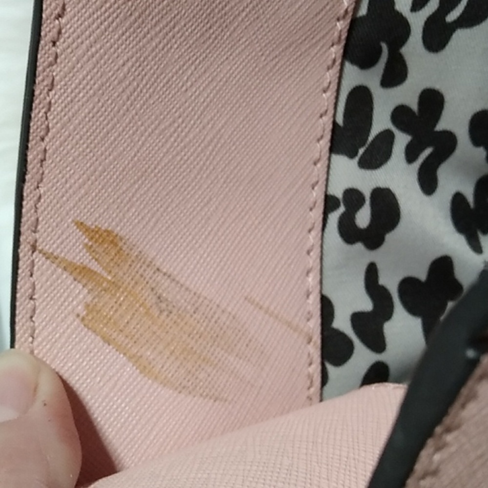(#30) SALE! Rebecca Minkoff Pink Saffiano Leather Tote/Shoulder Bag W DB - Picture 8 of 16